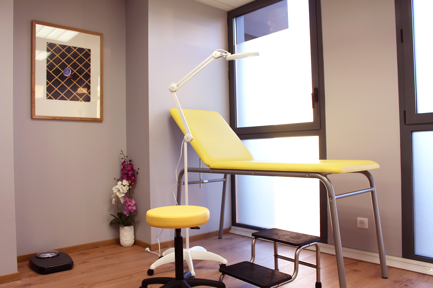 Une salle de consultation de médecine générale libérale