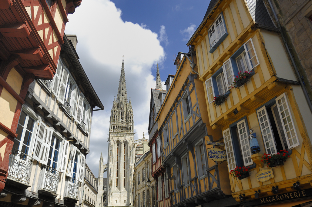 Maisons à colombages à Quimper
