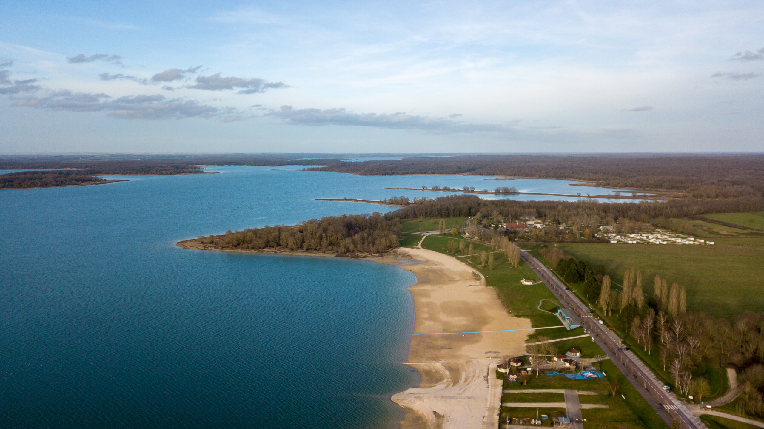 Le lac d’orient près de Troyes
