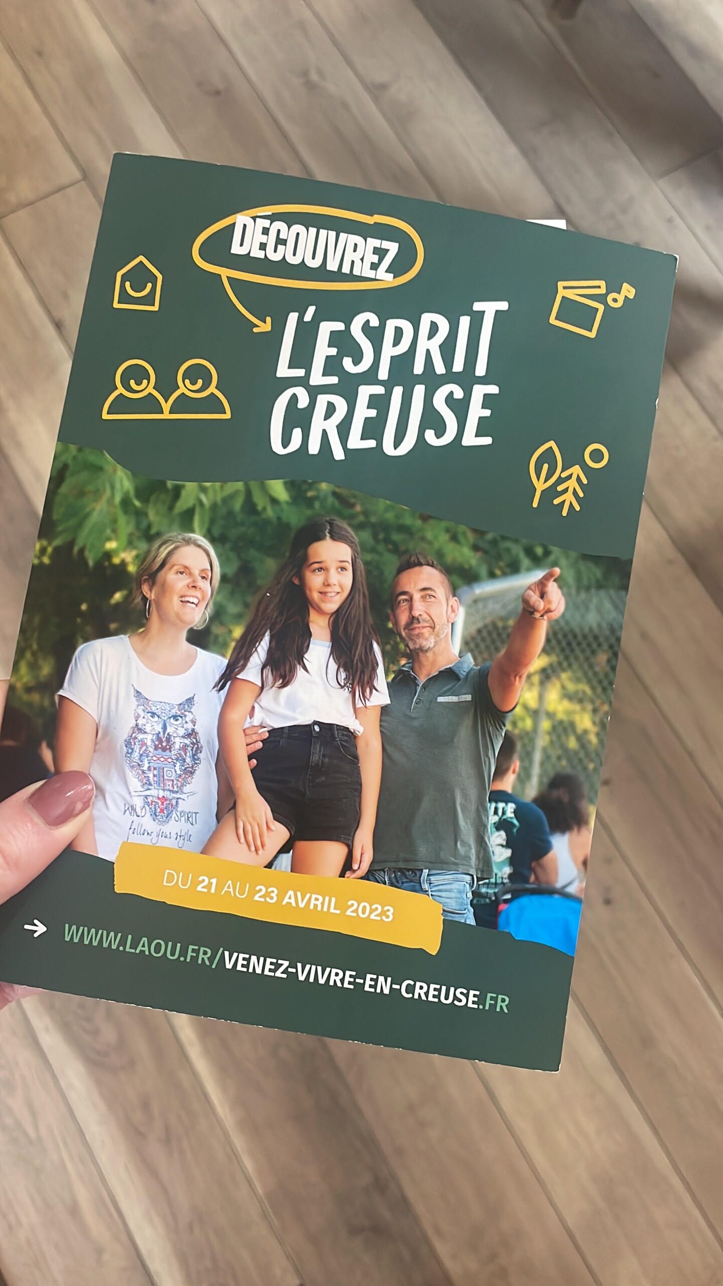 Le week-end immersif a été organisé au printemps 2023. Un prochain week-end va être organisé en 2024 par le Conseil Départemental de la Creuse