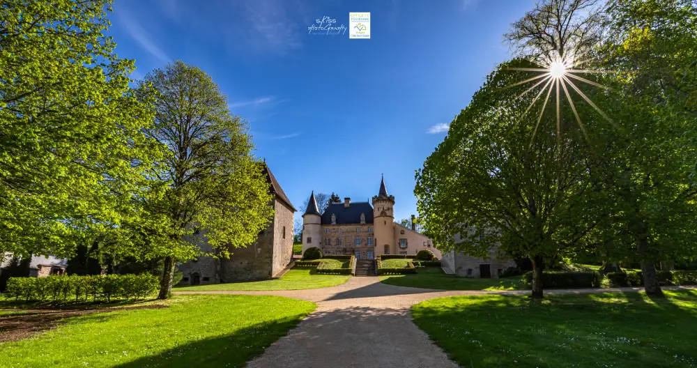 vue du château de Lichecourt, près de Darney.