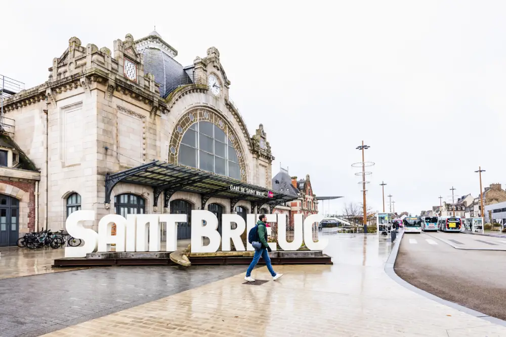 La gare de Saint-Brieuc (22)